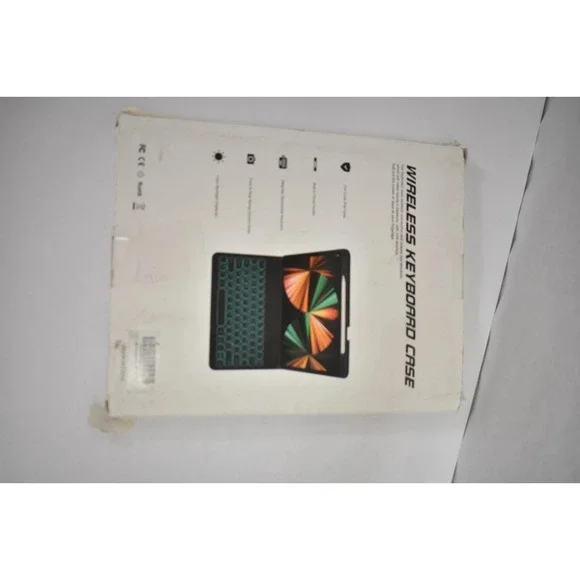 Bobolee Keyboard Case For iPad Pro 12.9" Wireless Detachable Rose Gold NEW - Picture 3 of 4